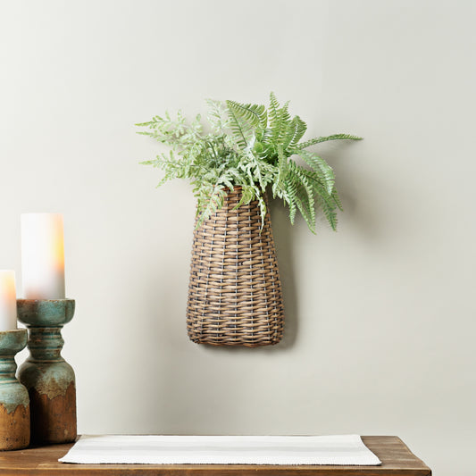 Handwoven Wall Baskets (Set of 6)